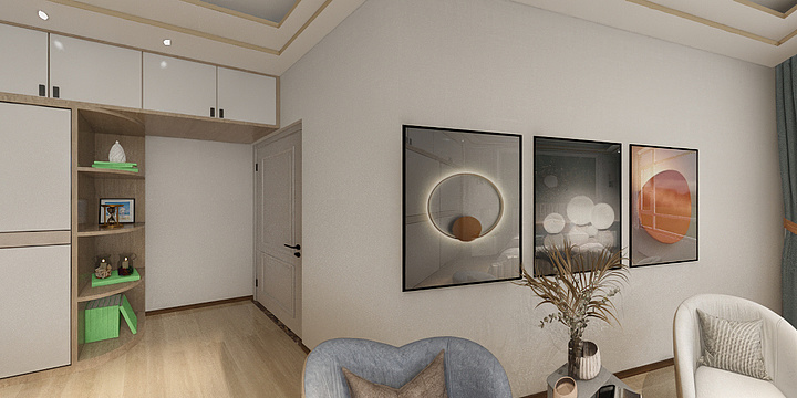 Grey王-王艳强2楼-装修设计方案