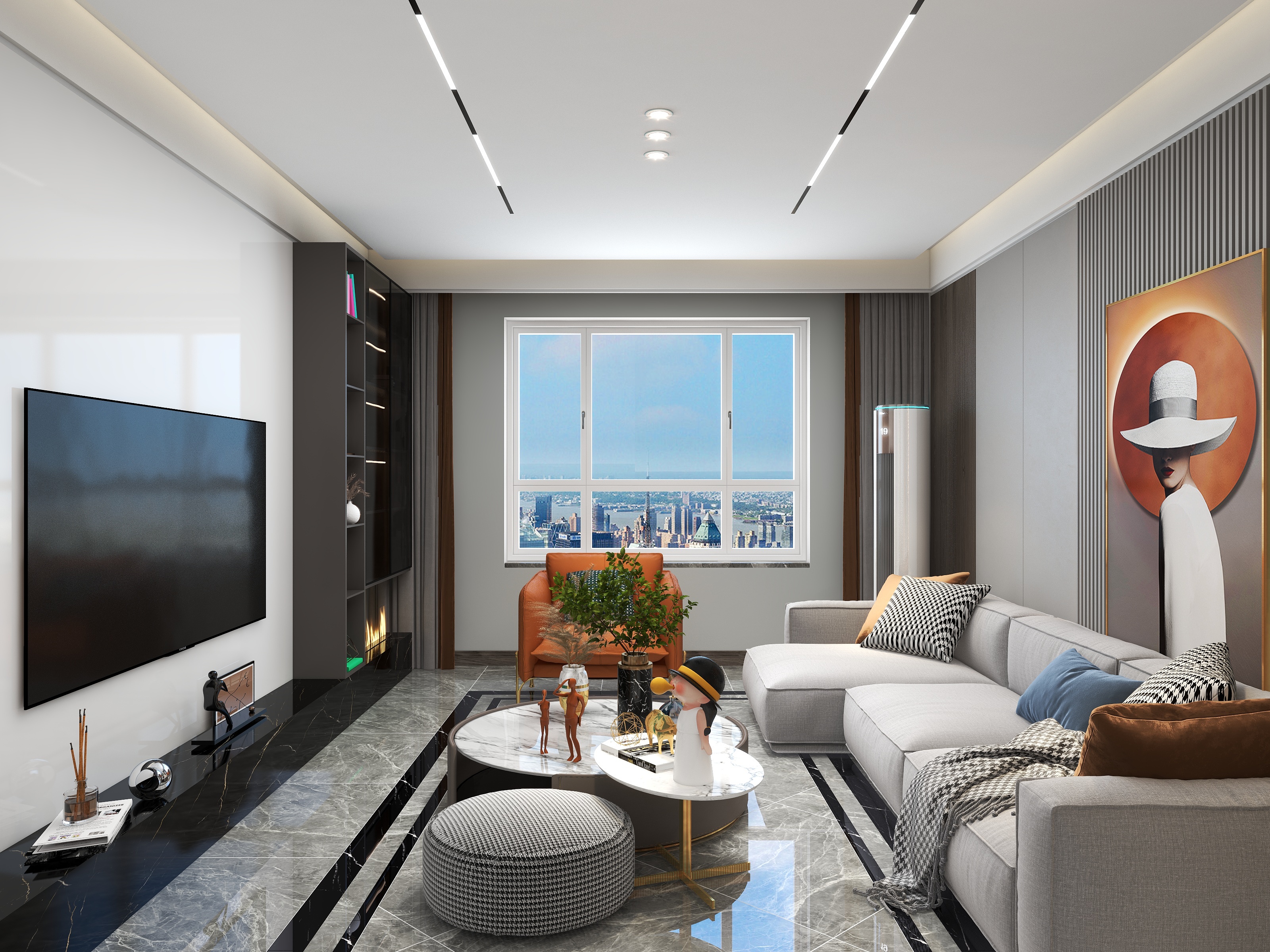 设计曦夏-中华城-装修设计方案