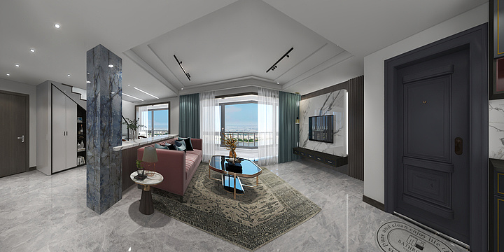 邱建华-铜锣湾3#1301雅居-装修设计方案