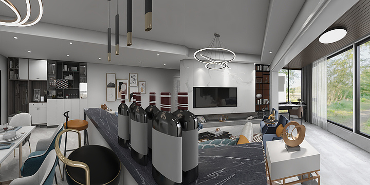 母旭明的号-蓝博湾-装修设计方案