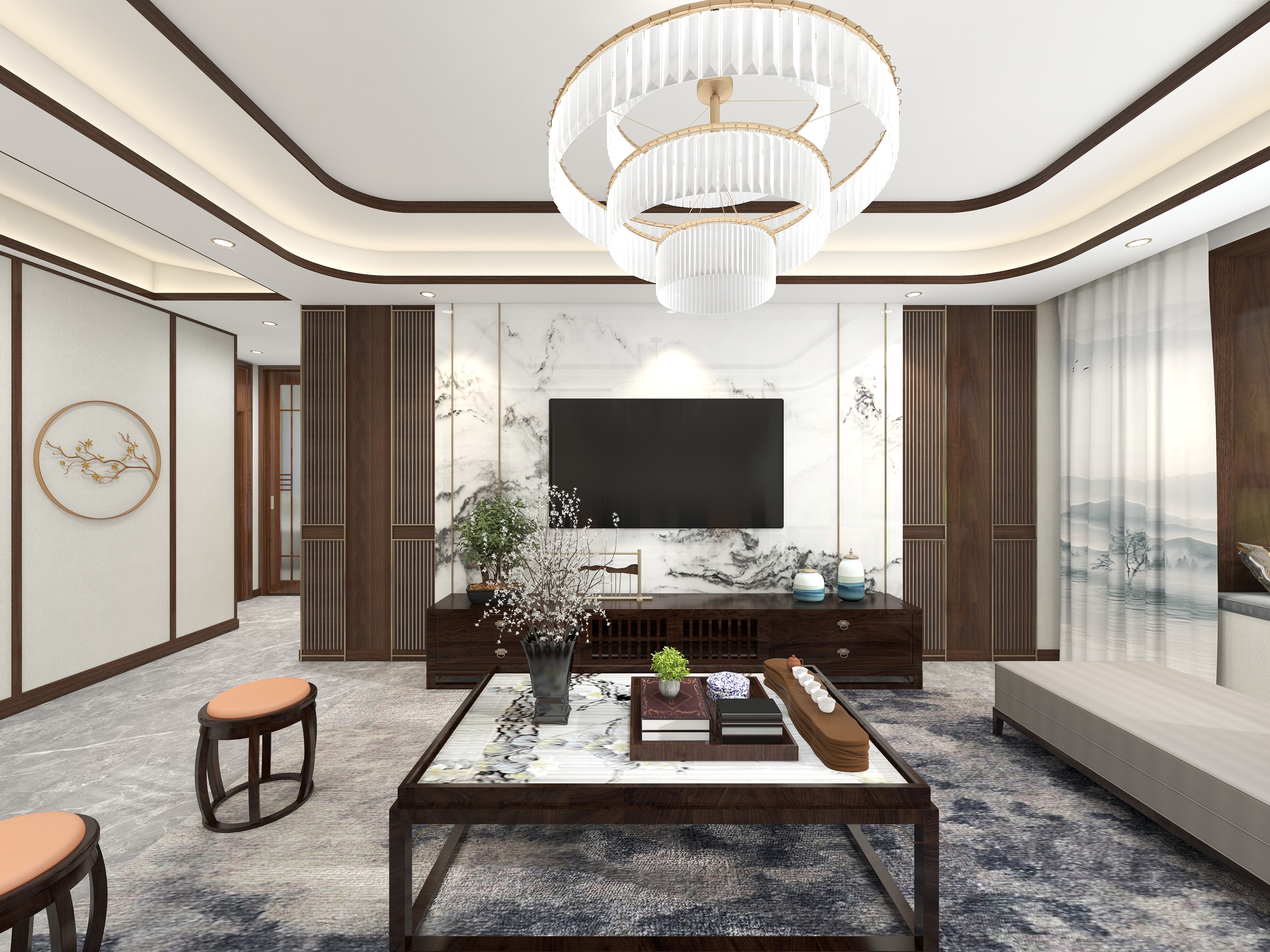 DMI一一struggle-FUN空计划×国潮星设计+新中式-装修设计方案