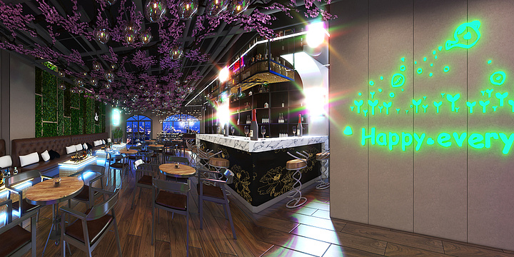 领上设计8-qkx-089-音乐酒吧-21-07-08-10-副本-装修设计方案