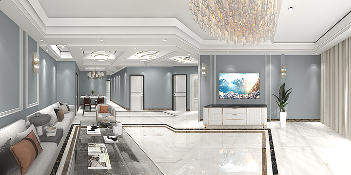 创新装饰赵立刚-贞丰县水井湾莫先生装修方案-装修设计方案