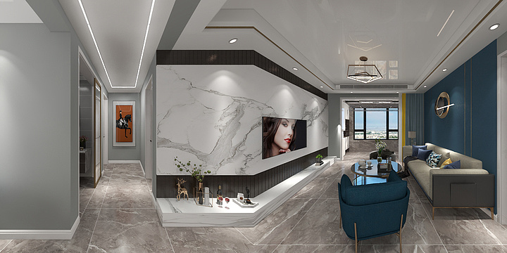 正合装饰设计-锦绣城19#2-1301-装修设计方案