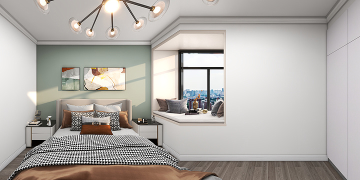 之乐iii-天际云墅现代-装修设计方案