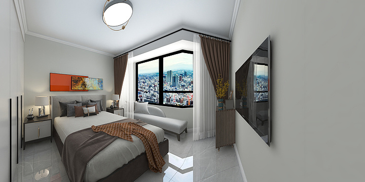 恒子-珍宝岛7-1001-装修设计方案