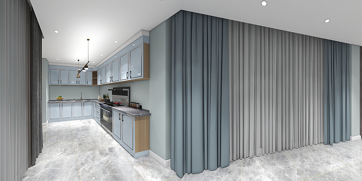 宅间艺站-陈总店面170㎡现代-装修设计方案