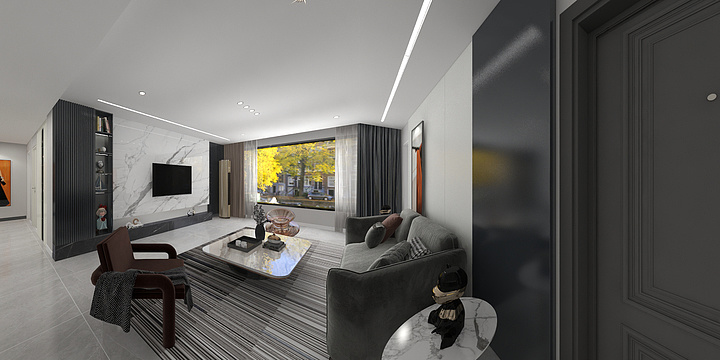 A李佳峰-紫御华府五期16-201车先生齐姐157㎡-装修设计方案