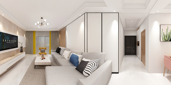 楽居设计-学府美郡7-2-东户-装修设计方案