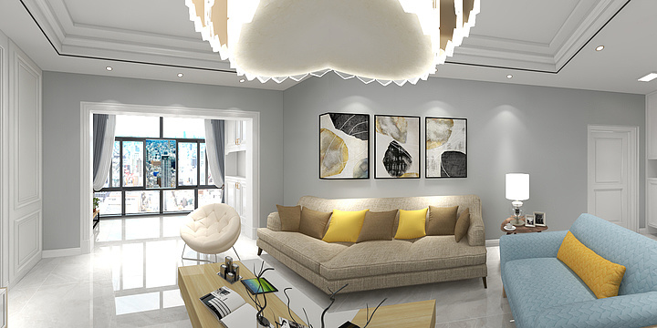 铜鼓品居装饰-世贸3-1-1101-装修设计方案