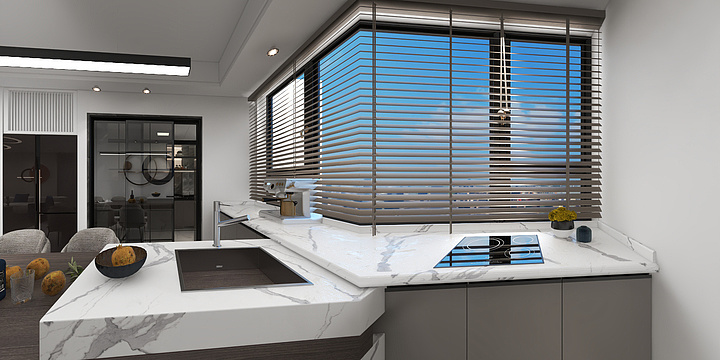 南充三宅装饰设计有限公司-三宅装饰--光明城市现代-装修设计方案