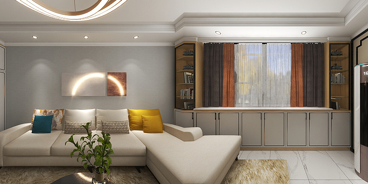 箫逸-文华苑一期户型-装修设计方案