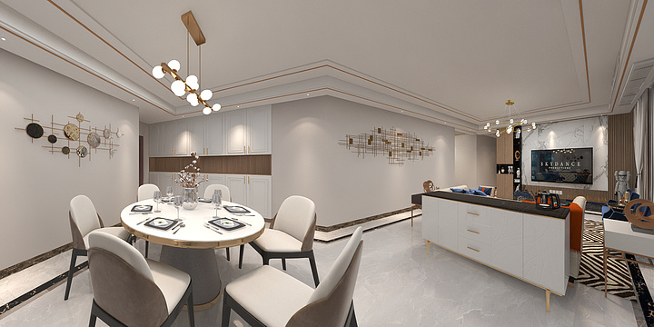 汪洋-红街公寓-装修设计方案