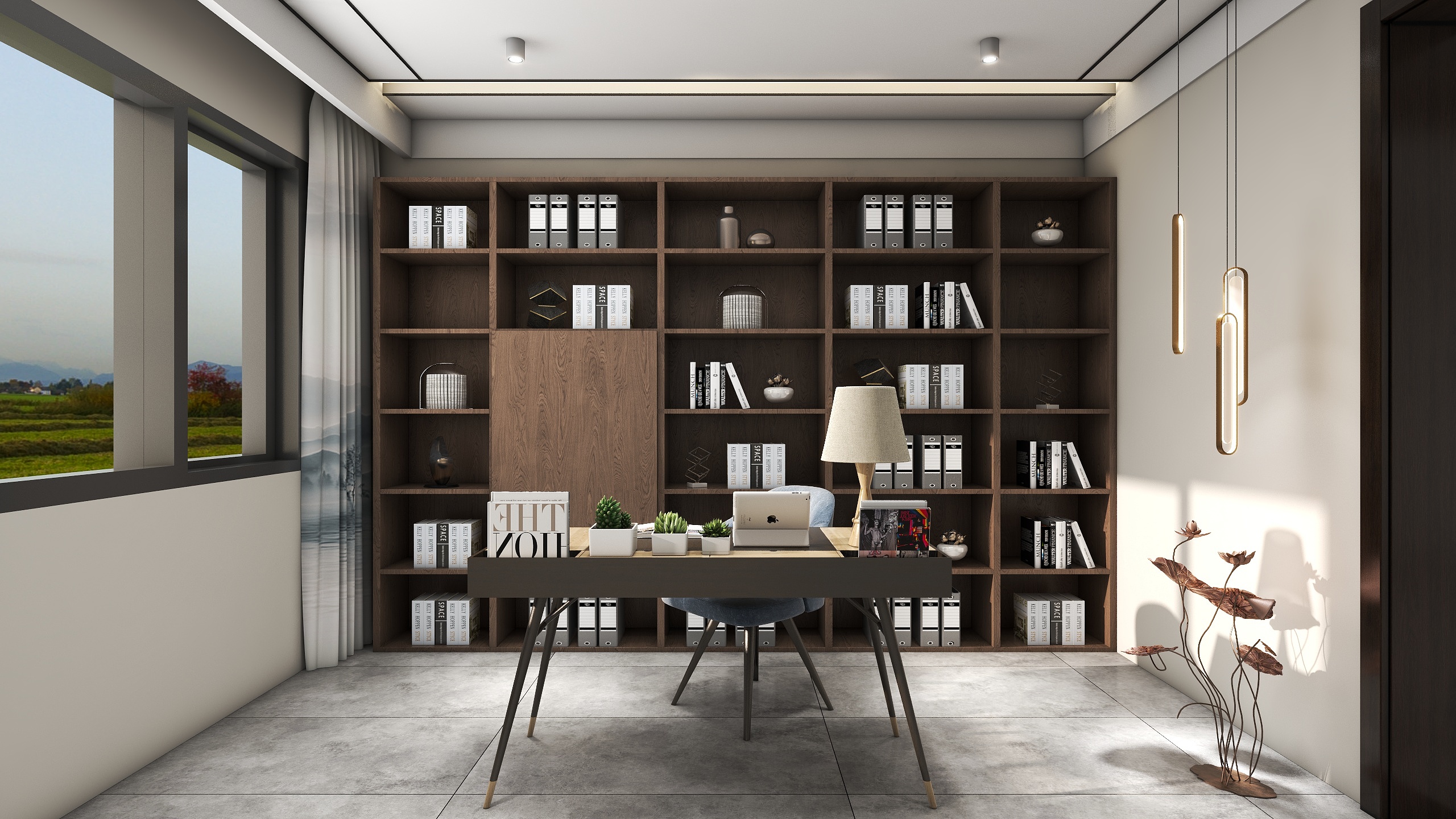 哎稻草人-盛唐公馆-新中式装修效果图