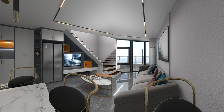 百色筱静BIlk-中山广场A723-装修设计方案