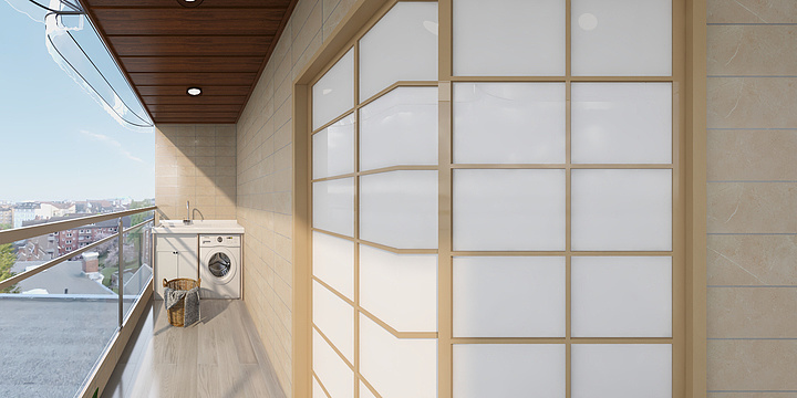 189****8899okLX-璧山客户条扣阳台-装修设计方案