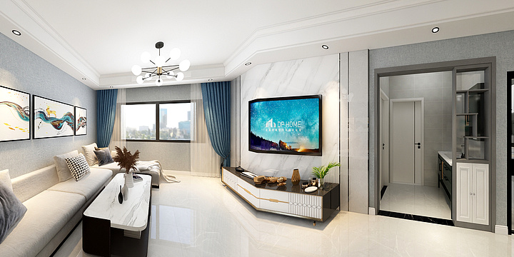 灌南超越装饰工程有限公司-新港嘉苑11，8-2-04-装修设计方案