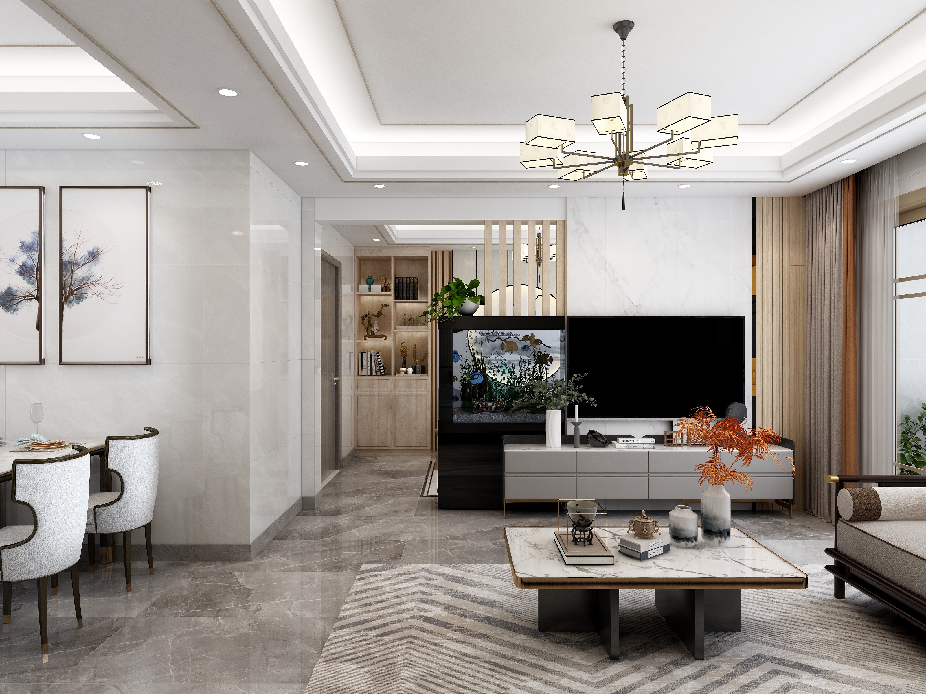 Kk.Design-联发.悦澜山16#装修效果图