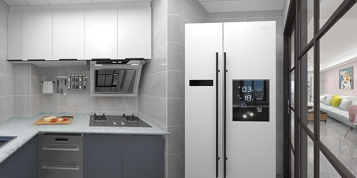 道阻且长丶-德信海德公园83.00㎡A2’3室2厅1卫1厨-装修设计方案