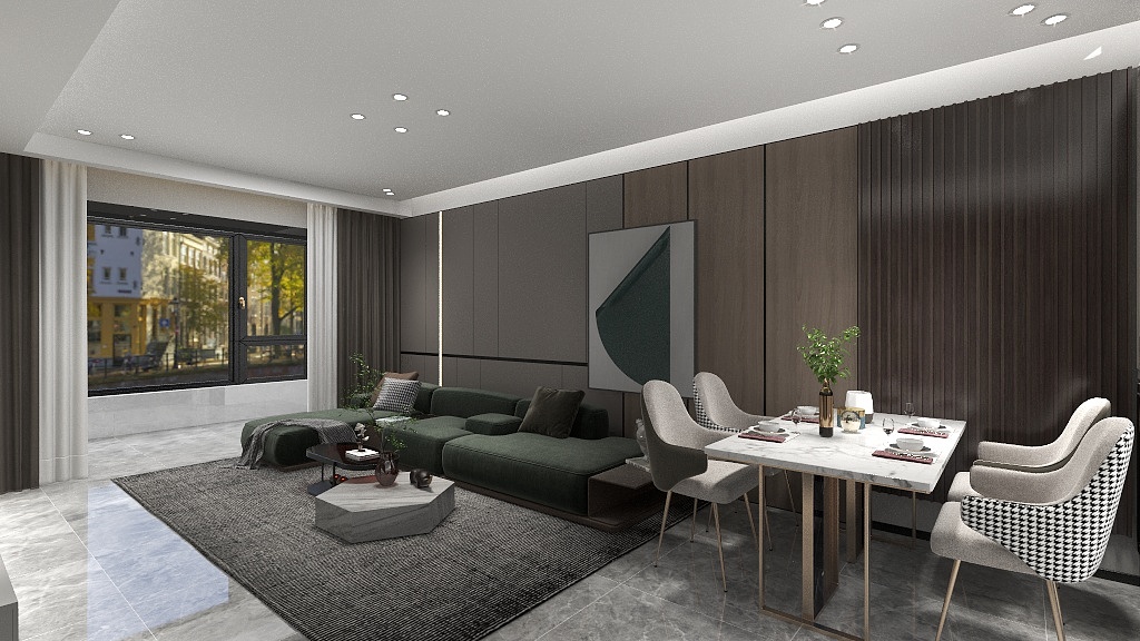 RRRabbit-畔山兰溪125㎡-装修设计方案