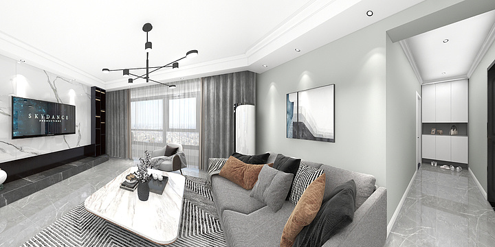 首席设计师金成伟-曹州府-装修设计方案