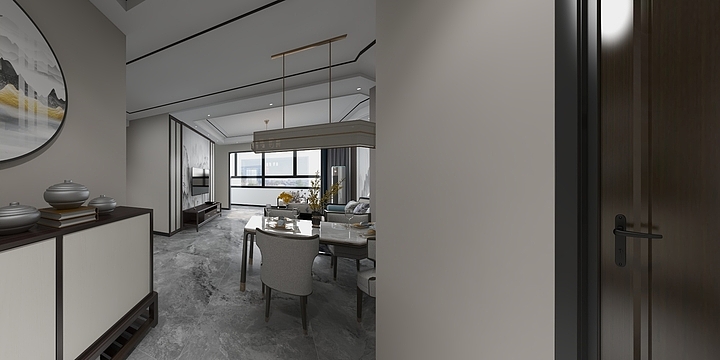 杰杰森-鲁商（新中式）-装修设计方案