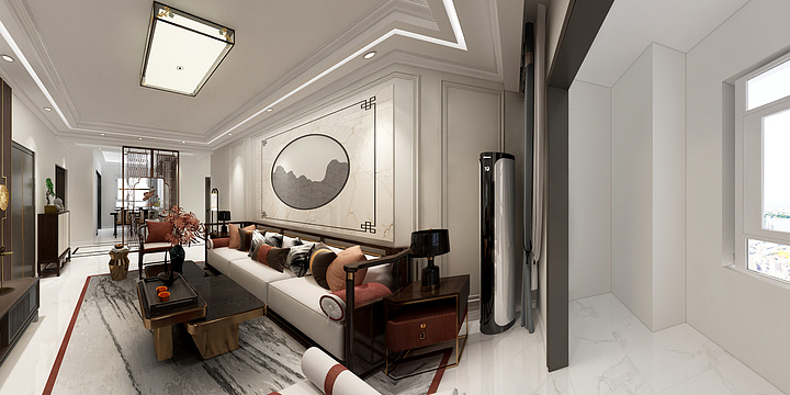 全案设计-海恒设计-丽东苑-129㎡-设计三搞-中式-副本-装修设计方案