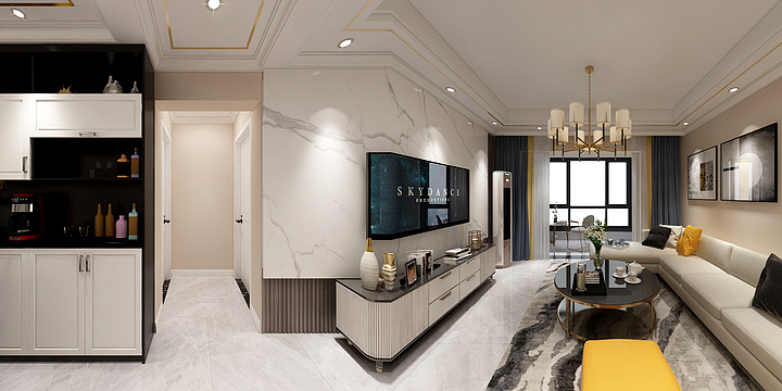 孔老师MiKi-华兰城-装修设计方案