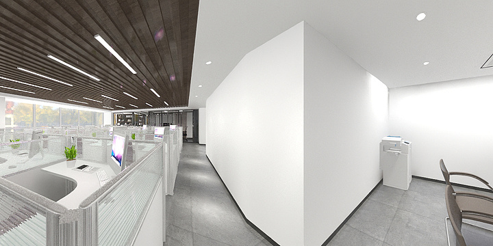 YnnEE-华盛大厦办公室-装修设计方案