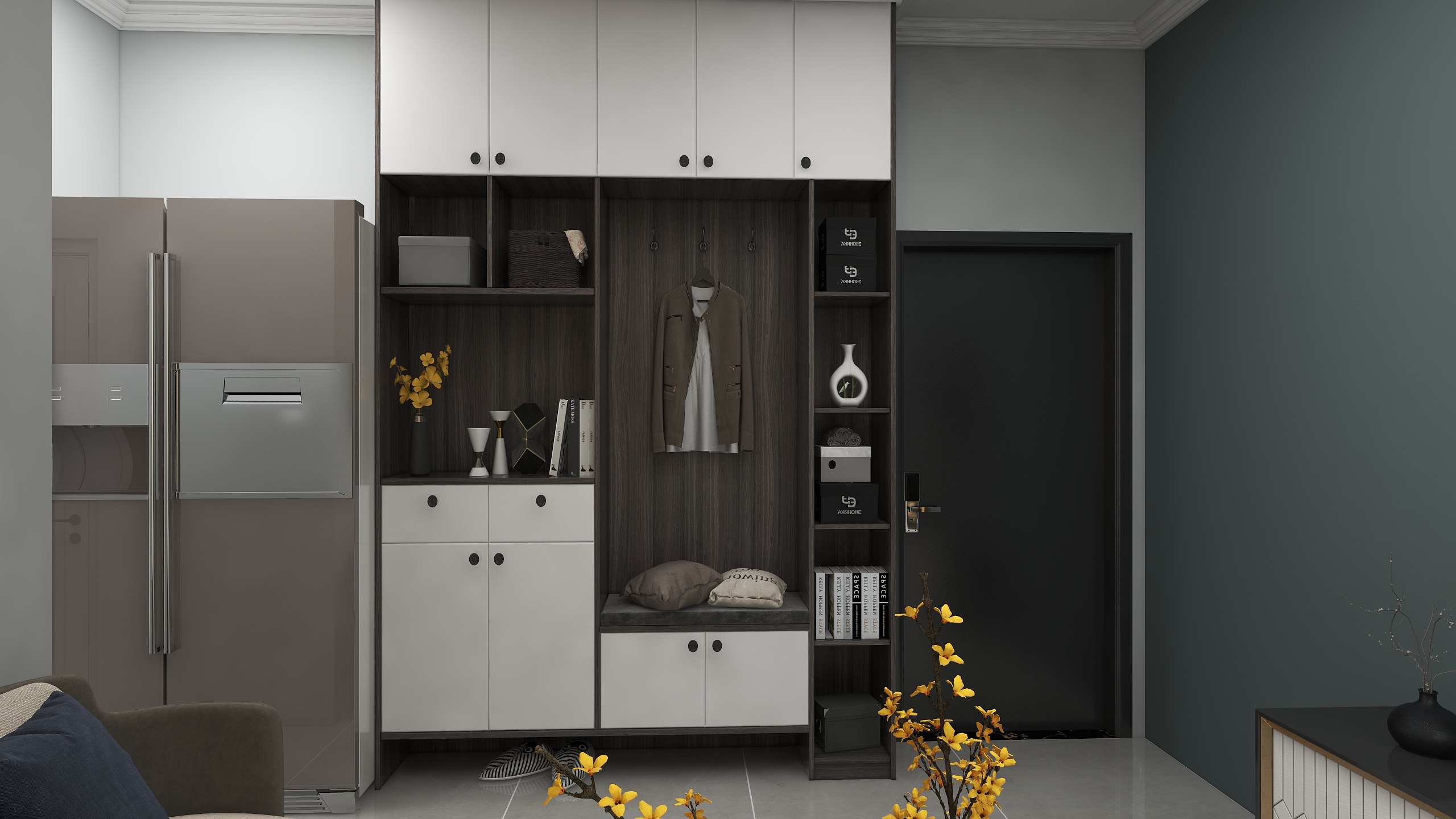 拾叁乀-泰华锦城46m²套一-装修设计方案