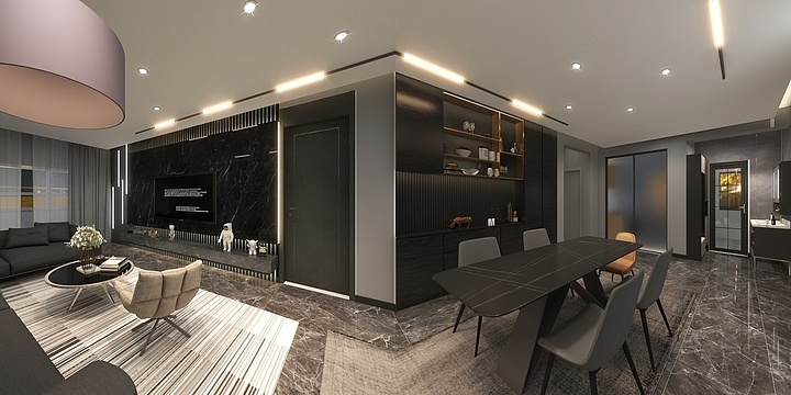 脾气古怪的设计师-轻奢工业风-装修设计方案