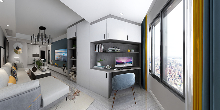 杨晓丽0557-中央风景-装修设计方案