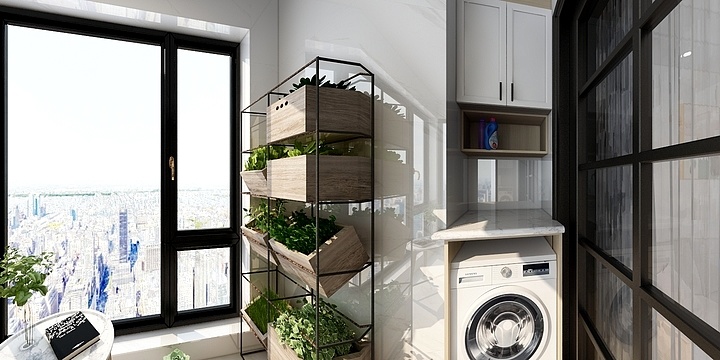 艺途装饰设计-德信海德公园83.00㎡A2’3室2厅1卫1厨-装修设计方案