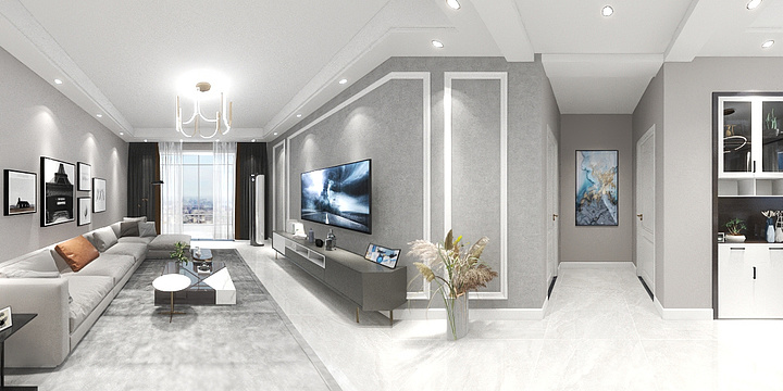 BW全屋整装-万基城西区，西户-装修设计方案