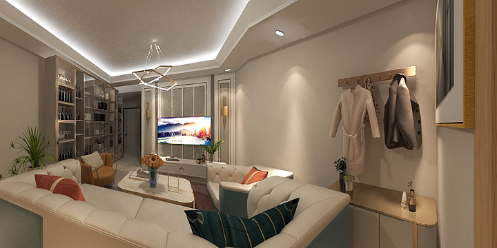 ꧁༺๑文๑༻꧂-38平小套房-装修设计方案