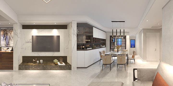 设计China-天安尚城-1层-副本-副本-副本-装修设计方案