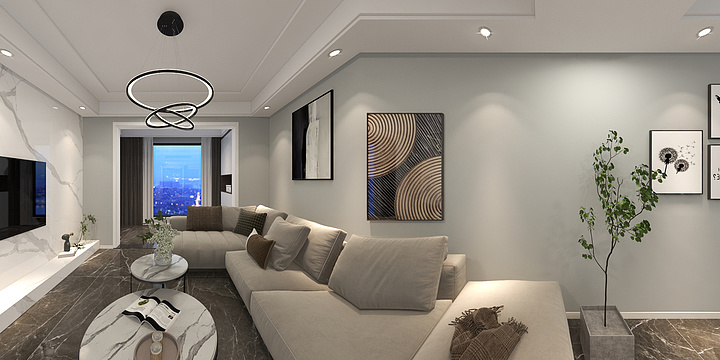 易云qKLN-雲府9-29-3黄哥效果图-装修设计方案