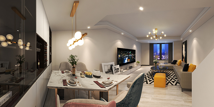 糖炒栗子烤红薯-南湖郡305复式-装修设计方案