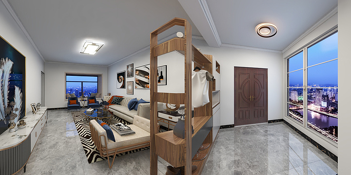 Maple周文-山海国际，张总雅居-装修设计方案