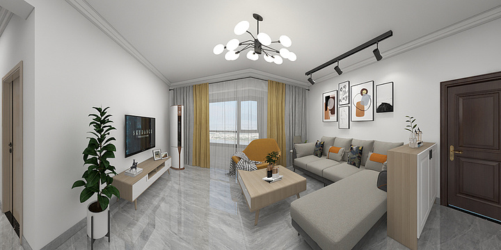 邹美才-滨江学府11-1204-装修设计方案