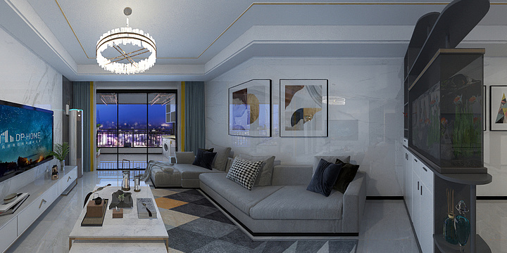 肖工全案设计-张先生盈悦豪庭2栋7-25-装修设计方案