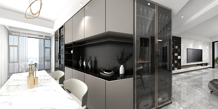 Tang小棠-金舟港6栋601现代简约-装修设计方案