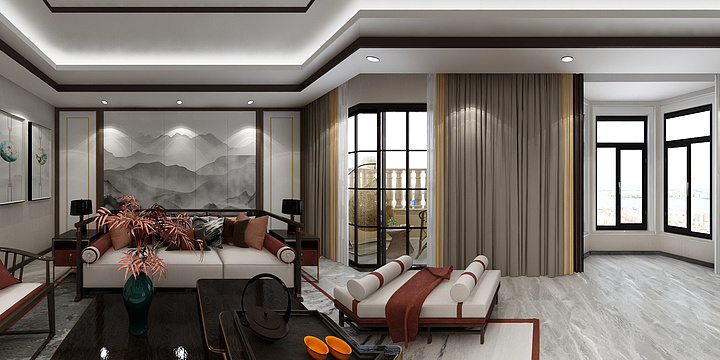 探婲2005-新中式风格-副本-装修设计方案