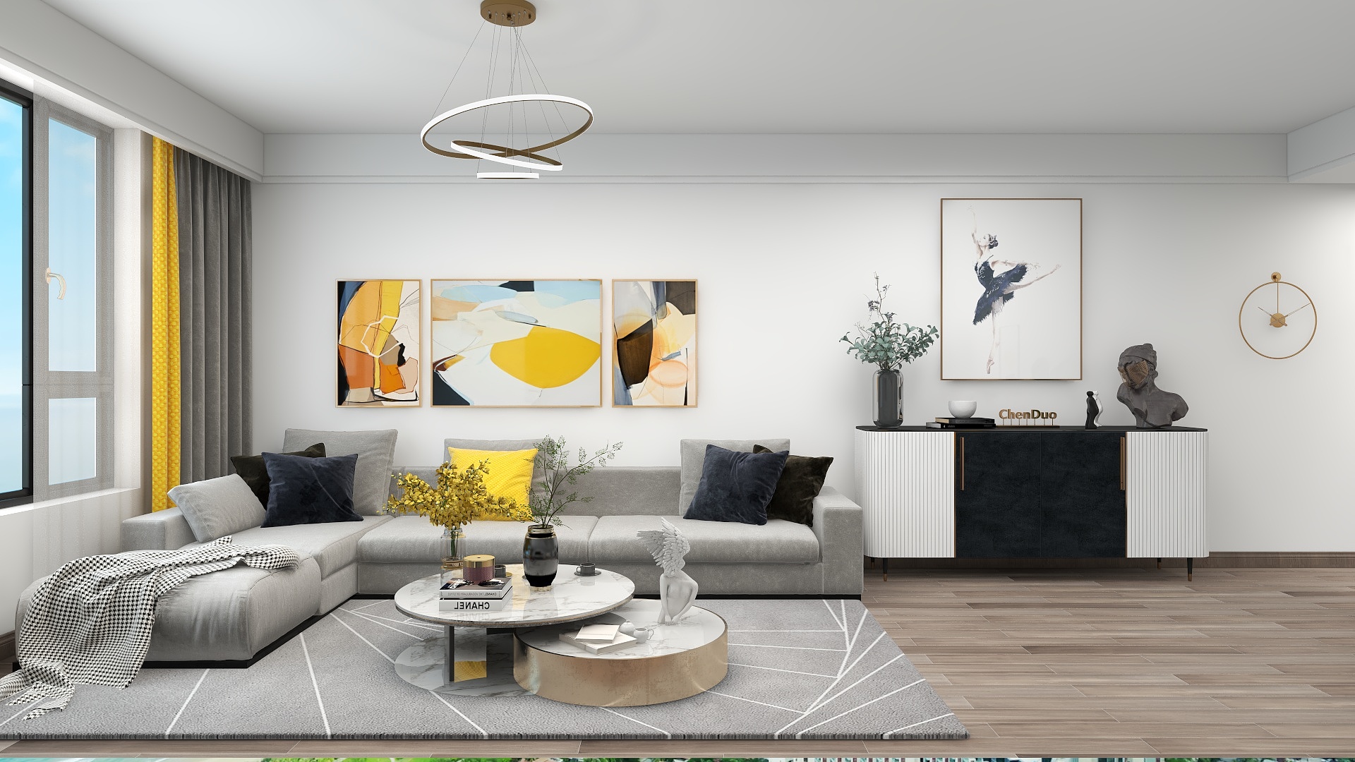 设计师秦思玮-华龙佳园-装修设计方案