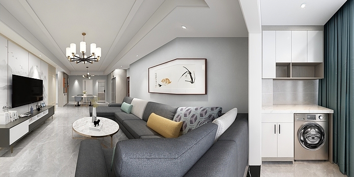 陕西天汇佳业装饰工程有限公司-中粮御墅花园-装修设计方案