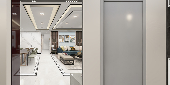 设计师-张豪-欧洲城洋房-装修设计方案