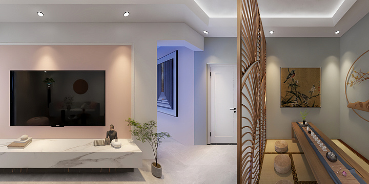 设计师Muyali-《知味》-靳女士-装修设计方案