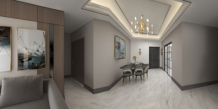 浅忆77-华瑞紫韵城-装修设计方案