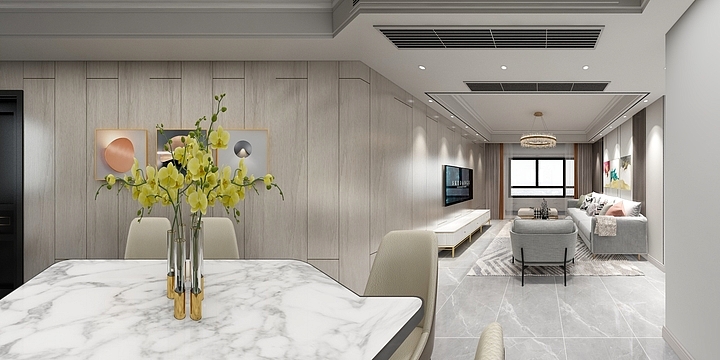 陆工-欧派整装大家居-水木清华 6#-装修设计方案