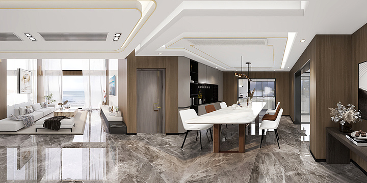 小安oc-2层别墅户型-装修设计方案